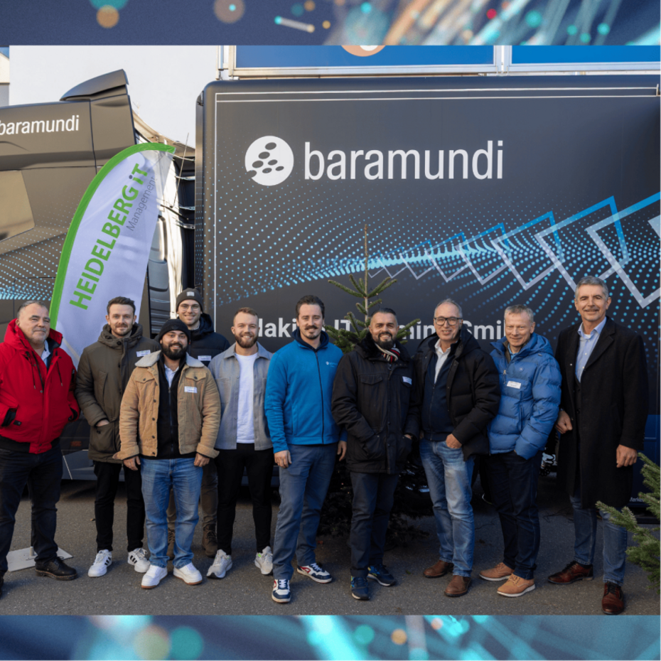 Heidelberg iT zeigt modernes Unified Endpoint Management im baramundi Roadshowtruck