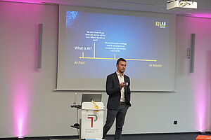 Paul Becker talks about the KI-Lab Kurpfalz